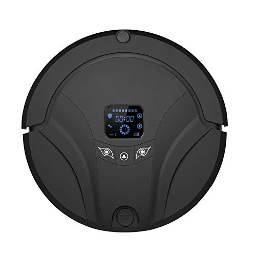 XSERNR Vacío Automático Vacío Robotico Smart Switching Machine Inteligente Limpieza de Pisos Mopping Robot con Control Remoto (Color: Negro Tamaño: EE. UU.) qujunji (Color : UK, Size : Black)