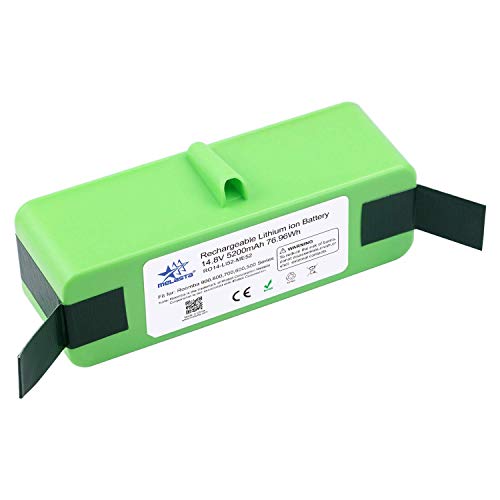 14.4V 5200mAh Batería de Repuesto de Iones de Litio para iRobot Roomba 900 980 970 960 961 964