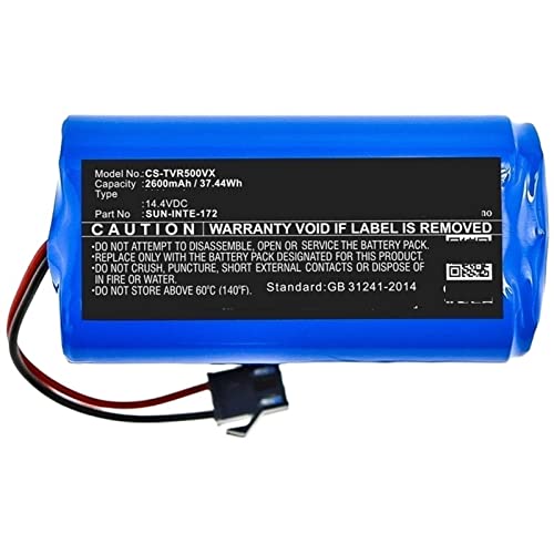 Robot Aspirador 14.4V/2600mAh Batería Compatible con Amarey A800,A900,Compatible con Ikohs Netbot S15,Compatible con IMartine C800,Compatible con Cameron Sino Bateria,EXW