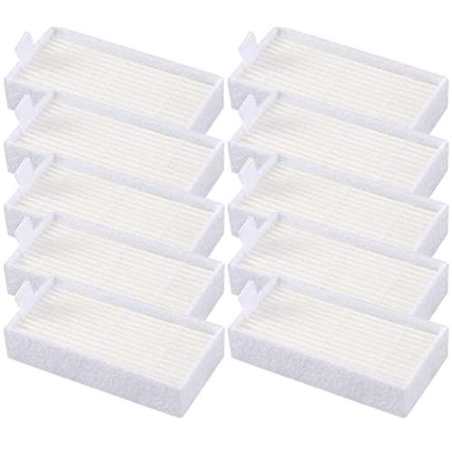 10pcs HEPA filtro de repuesto para iLife V3S V3S Pro, V5, V5s V5S Pro Robot aspirador