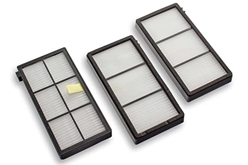 vhbw Filtro hepa para aspiradoras, robot aspirador compatible con iRobot Roomba series 800 & 900: 800, 860, 866, 870, 871, 876, 880, 886, 890, 900, 960