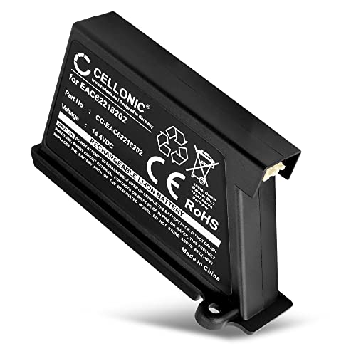 CELLONIC® Batería de Repuesto Compatible con LG HomBot, VR64701LVMP,R66803VMNP, VCARPETX Accu B056R028-9010, EAC60766101 Aspirador 2600mah - Pila Li Ion