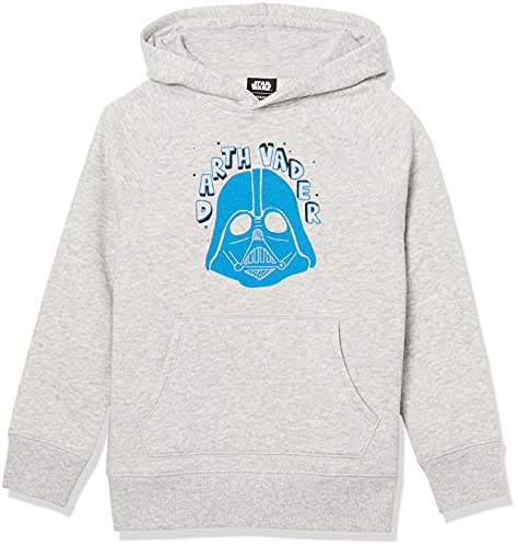 Amazon Essentials Disney | Marvel | Star Wars Sudaderas de Forro Polar con Capucha Niño, Star Wars Darth Vader, 6-7 años