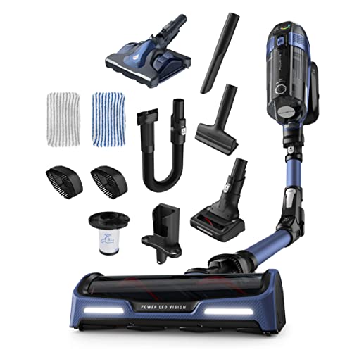 Rowenta RH9990 X-Force Flex 14.60 Aspirador inalámbrico, plástico, Negro/Azul