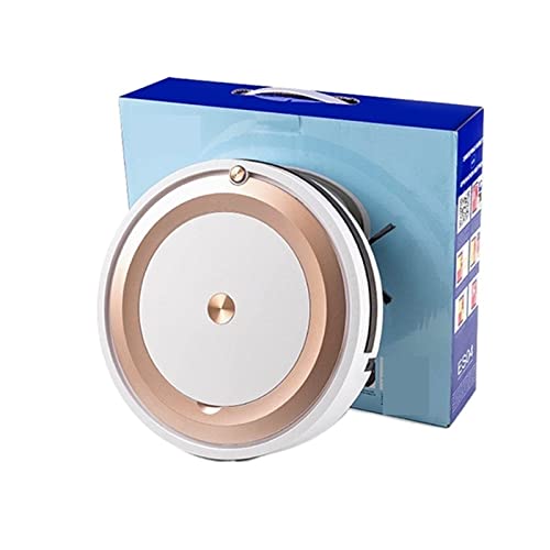 DieffematicJQX Robot Aspirador Robot Vacuum Cleaner Remote Control Intelligent Sweeping Robot For Floor Automatic Dust Removal Clean (Color : Gold)