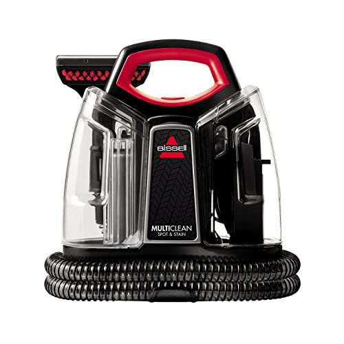 BISSELL Limpiador multiClean Spot&Stain | Limpiador multisuperficie para alfombras, tapicería, escaleras y coches | Incluye fórmula y accesorios | 330 W, 74 dB | BISSELL 4720 M