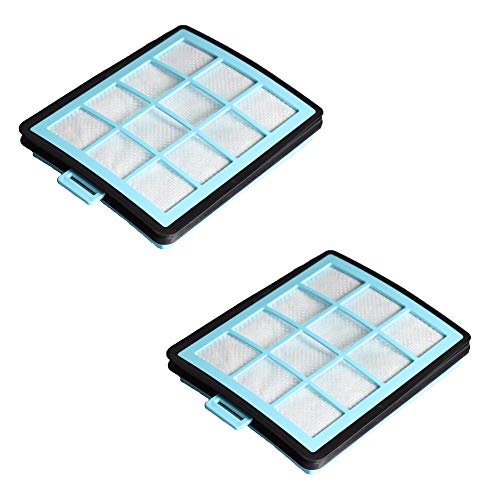 2 filtros de aspiración para aspiradora, robot aspirador, aspiradora multiusos Philips PowerPro filtro para Philips FC8760 FC8761 FC8764 FC8766 FC8767 FC8769 como 432200533151