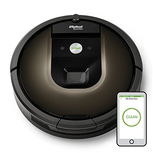 iRobot Roomba 980 Sin bolsa Negro aspiradora robotizada - aspiradoras robotizadas (Sin bolsa, Negro, Chocolate, Alfombra, Cámara, 120 min, 2 h)