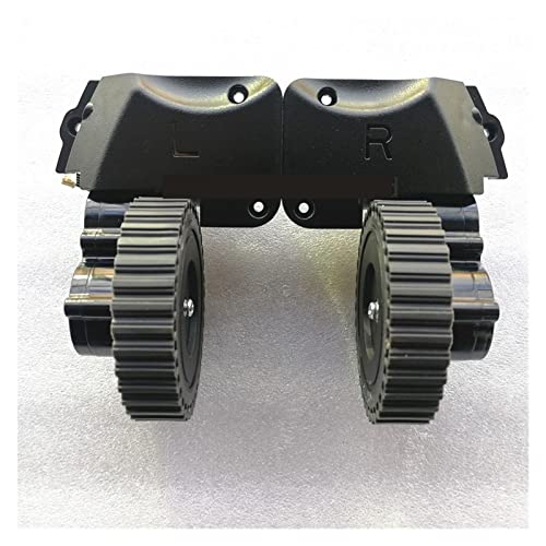 TLEY Rueda Izquierda Derecha Compatible con Robot Aspirador Ilife A4 A4S A40 A4e A4s Pro Piezas de Robot Aspirador X451 Montaje de Ruedas (Color : R and L Wheel)