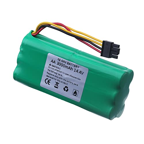 JINMEIXIANG 14.4V 3000MAH Ni-MH AA batería Recargable para Ecovacs Deebot Deepoo X600 ZN605 ZN606 ZN609 Redmond Robot Aspirador