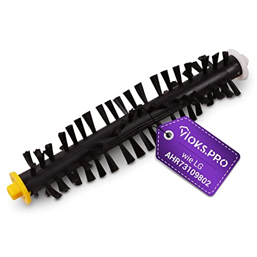 Vioks.pro Cepillo de aspiradora de 195 mm de repuesto para rodillo de cepillo LG AHR73109802 – Cepillo giratorio aspirador para LG robot aspirador Hom Bot