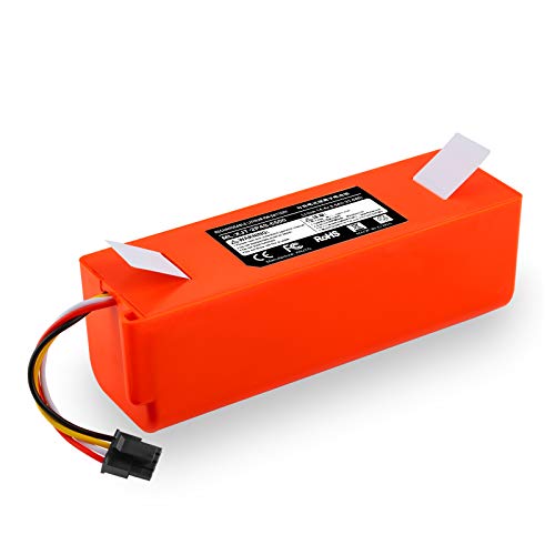 XNJTG Batería de ion de litio de repuesto para robot Xiaomi Mi Robot Xiaomi Mijia Roborock S50 S51 (14,4 V, 6500 mAh)