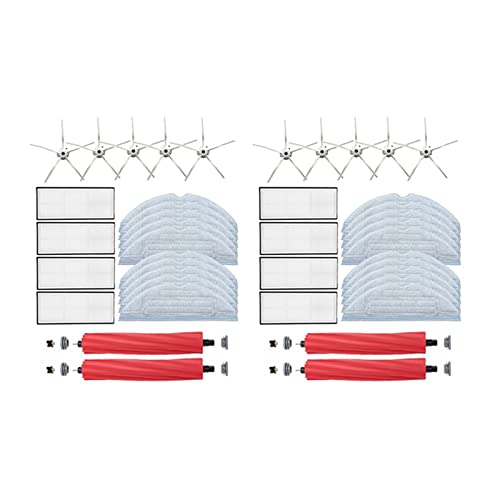 Juego de 2 cepillos principales de promoción, filtro de cepillo lateral, paño de mopa Compatible con Xiaomi Ro Bo Ro Ck S7 T7S T7S PLUS, piezas de aspiradora