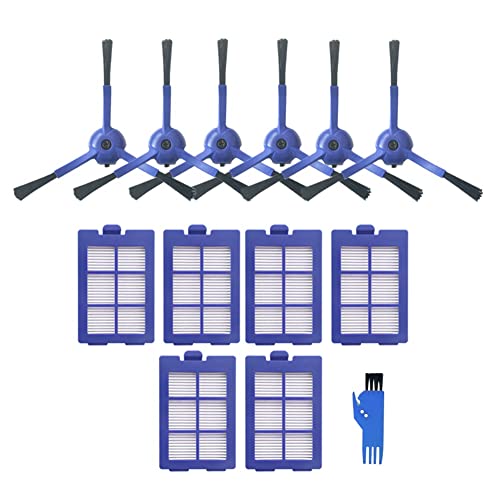 Shuimitao 13 unidades para RoboVac X8 robot aspirador híbrido piezas de repuesto cepillo lateral filtro Hepa Accesorios