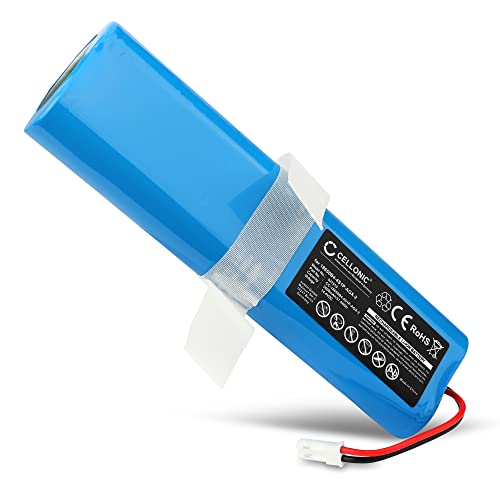 CELLONIC® Batería de Repuesto Compatible con ILIFE/Zaco V5s Pro, V3s pro/V5s Pro,V5x Accu 18650B4-4S1P-AGX-2, SUN-INTE-202 Aspirador 2600mAh - Pila Li Ion