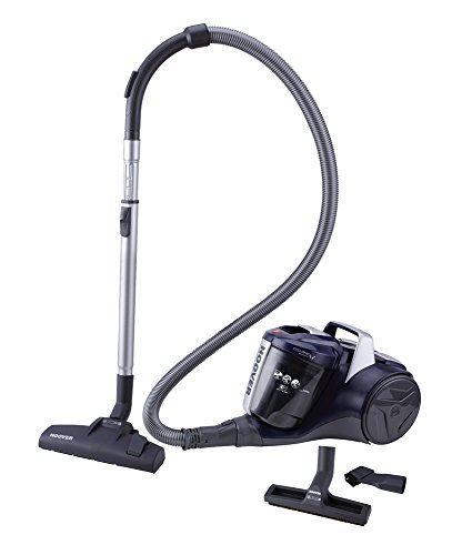 HOOVER Aspiradora de Trineo Sin Bolsa, 700W, Filtro EPA Lavable, Ciclónico, Depósito 2L, Cable 5m - BR20