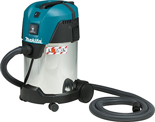 Makita VC3011L - Aspirador 30L 1.000W, Color: Azul y Plateado