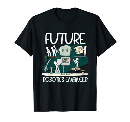 Futuro ingeniero de robótica Construcción de máquinas Camiseta