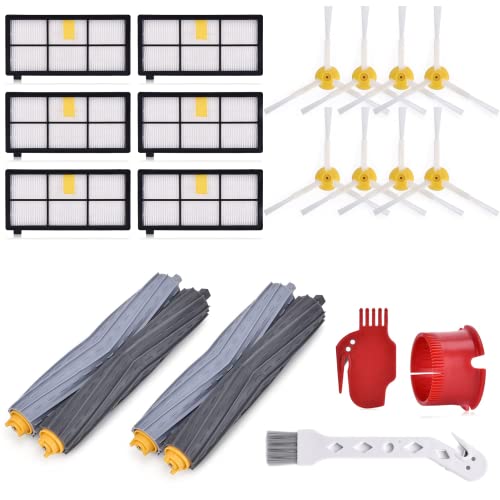 Artraise Recambios de repuesto para iRobot Roomba i robot 960 971 966 981 976 900 980 800 860 866 870 871 880 886 (Multibodega, filtros, cepillos laterales, cepillos)