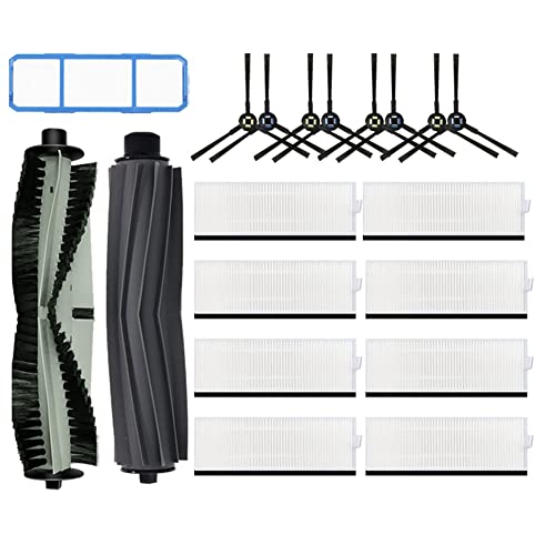 Qezodsx Kit de limpieza de piezas de repuesto 19 piezas para A7, A9S, X785, X750, X800, Silvercrest, SSR1, Ssra1, Robot aspirador