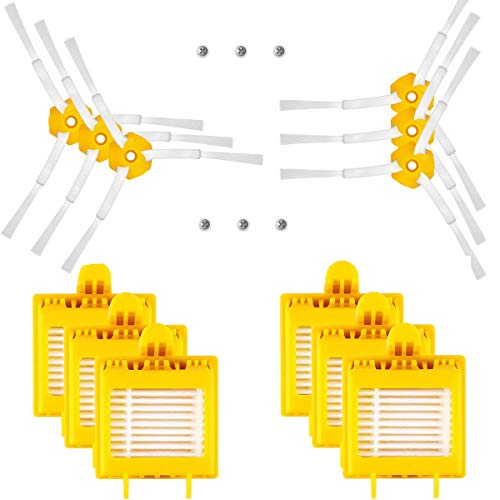 SUPON Kit de reemplazo Roomba Kit de Accesorio de reemplazo para iRobot Roomba 700 Series 700 720 750 760 770 772 774 775 776 780 782 785 786 786p 790 Repuesto del Filtro (c)