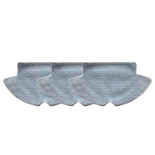 CASLE Mop Pad Cloth Dust Hepa para 360 S6 Robot Aspiradora Reemplazo de Piezas de Filtro Cepillos de Limpieza Accesorios 3Pcs