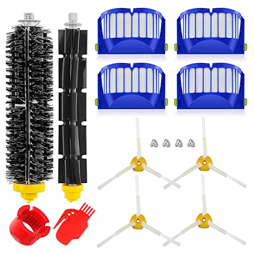 Repuesto de Accesorios Kit Compatible para Aspiradora iRobot Roomba Serie 600 610 614 620 625 630 635 640 645 650 655 660 665 670 671 680 690 691