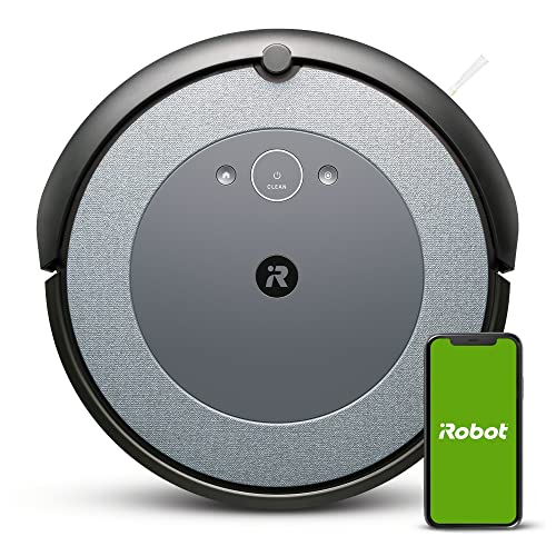 iRobot Robot Aspirador con Wi-Fi Roomba i3152-2 cepillos de Goma multisuperficie - Óptimo Mascotas - Sugerencias Personalizadas Compatible con Asistente de Voz y tecnología de coordinación Imprint