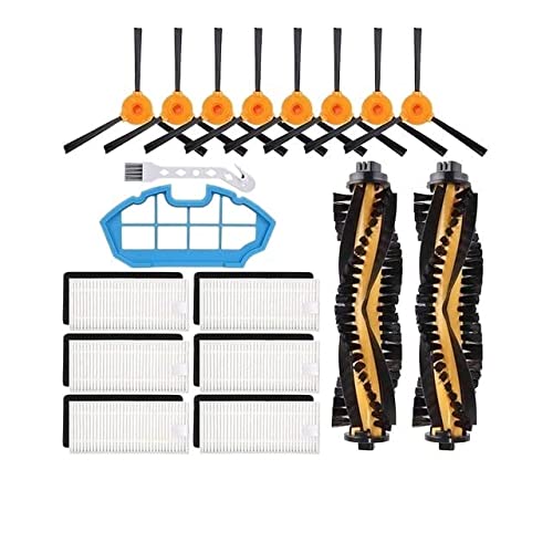 Accesorios Kit de accesorios de repuesto compatible con ECOVACS Deebot N79 N79S N79SE N79T N79W DN622 DN622.11 DN622.31 Robot Aspirador (Color: como se muestra)