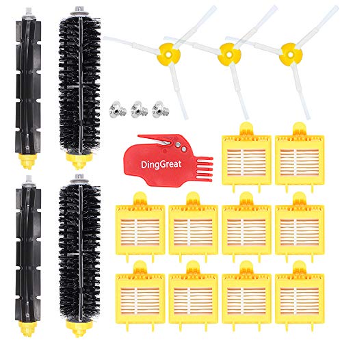 DingGreat Accesorios de Repuesto para iRobot Roomba 700 Serie Kit de Recambios para iRobot Roomba 700 720 750 760 765 770 772 772e 774 775 776 776p 780 782 782e 785 786 786p 790