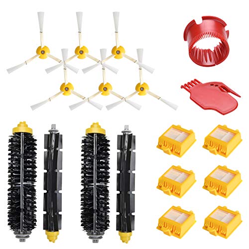 WEYO Kit de repuesto para iRobot Roomba 700 Series, accesorios de repuesto para 700 720 750 760 765 770 772 772e 774 775 776 776p 780 782 782e 785 786 786p 790 Robot aspirador 8 piezas