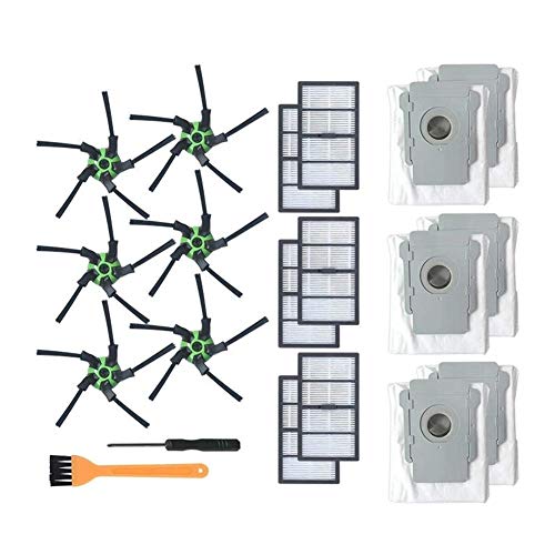 XiaoDong1 Kit de accesorios para aspiradora robot 20 piezas de repuesto para iRobot S9 capacidad de limpieza eficiente (color: verde, tamaño: talla única)