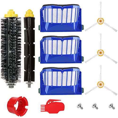 Piezas de repuesto para iRobot Roomba 600 Series 605 610 614 616 620 621 625 630 635 640 650 660 665 670 671 676 680 681 690 695 696 697 Cepillos Accesorios para iRobot Roomba