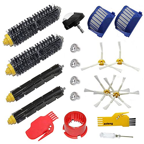 aotengou Kit Cepillos Repuestos de Accesorios para Aspiradoras iRobot Roomba Serie 600 605 610 615 616 620 625 630 631 632 639 650 651 660 670 671 680 681 691