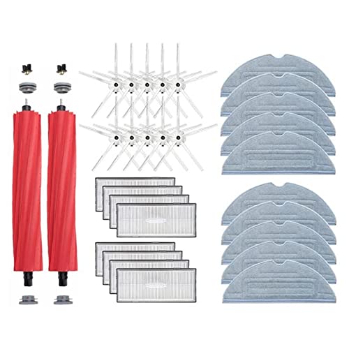 Piezas de barredora Filtro Hepa, cepillo lateral principal, mopa, almohadillas de tela, accesorios/apto for Roborock S7 T7S Plus, repuestos de Robot aspirador Robots aspiradores