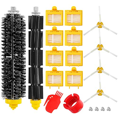 Kit de Accesorios para iRobot Roomba 700 Series, Recambios Repuestos para 700 720 750 760 765 770 772 772e 774 775 776 776p 780 782 782e 785 786 786p 790.