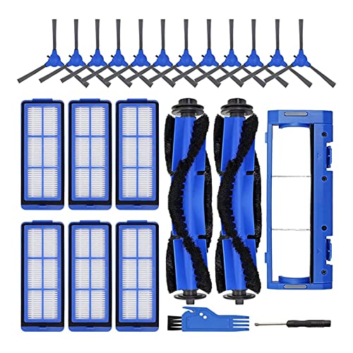 TILTD Piezas de aspiradora 21 Paquetes Piezas DE Repuesto Compatible con EUFY 11S MAX, 15C MAX 30C MAX G30 g30 Limpiador de aspiradora robótica híbrida de Borde G10 Robot aspiradora