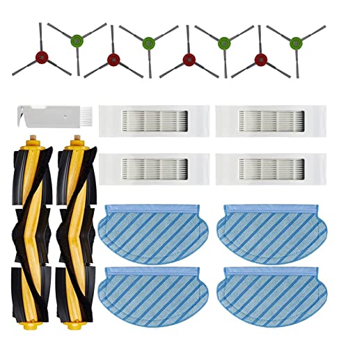 HCOWL Piezas de Repuesto compatibles con Yeedi Vac MAX Vac Station Vac Hybrid Ozmo Deebot T8 AiVi N8 Pro+ aspiradora robótica