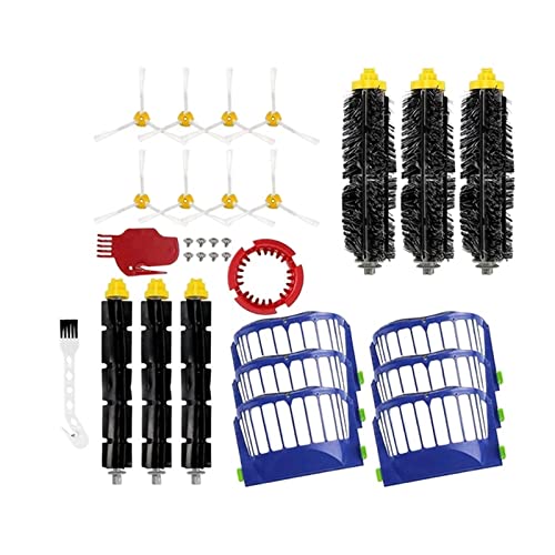 CANEVE Kits de Piezas de Repuesto compatibles con Irobot Roomba 600 Series 690 680 660 650 y 500 Series 595 585 564 Robot Aspirador