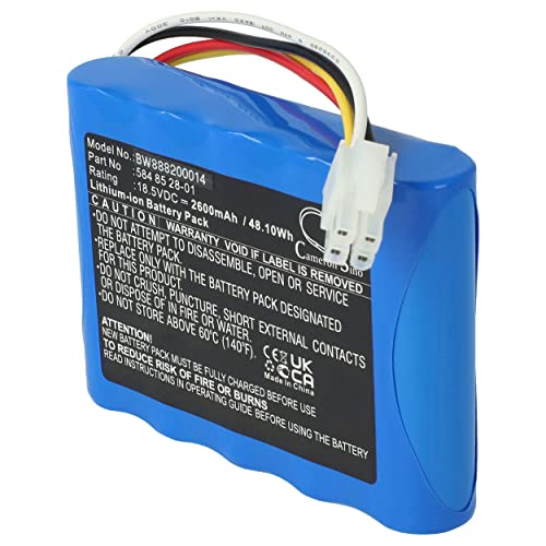 vhbw Li-Ion batería 2600mAh (18.5V) para cortacésped Robot cortacésped Husqvarna Automower 310 Modell 2018, 315 Modell 2015, 315 Modell 2016