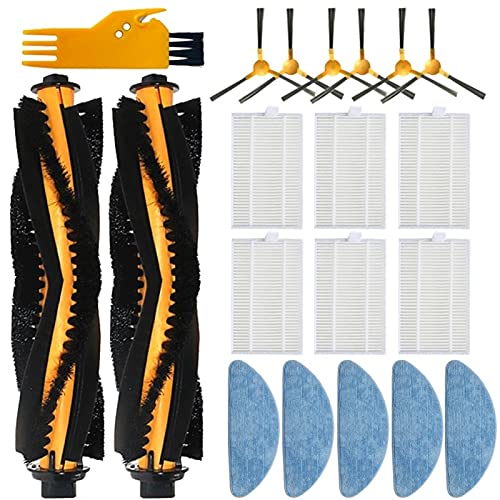 HNTYY Cepillo de Rodillo Cepillo Lateral primario HEPA FILTROS MOPS Set FIT para PROSCENIC 80 0T 820S 820T 830T Filtro Robot aspiradora Piezas de aspiradora (Color : 008)