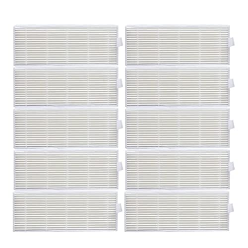 4/10 Uds filtros HEPA for Conga 1290 y 1390 Series filtro Robot piezas de aspiradora (Color : 10 pcs)