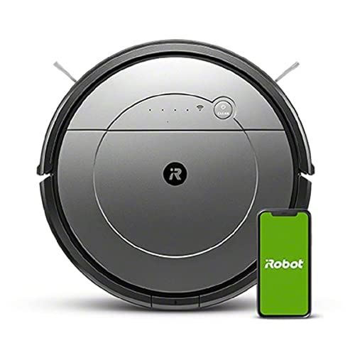 iRobot Robot Aspirador y friegasuelos Roomba Combo Conectado a WiFi con Diferentes Modo de Limpieza - Aspiración Potente - Sugerencias Personalizadas - Compatibilidad con los asistentes de Voz