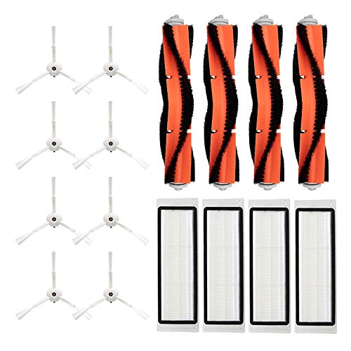 ADUCI 16PCS reemplazo del Filtro Hepa Rodillo del Cepillo Kit for XIAOMI vacío 2 Piezas for Vacuum Cleaner Roborock S55 MI Robot Accesorios