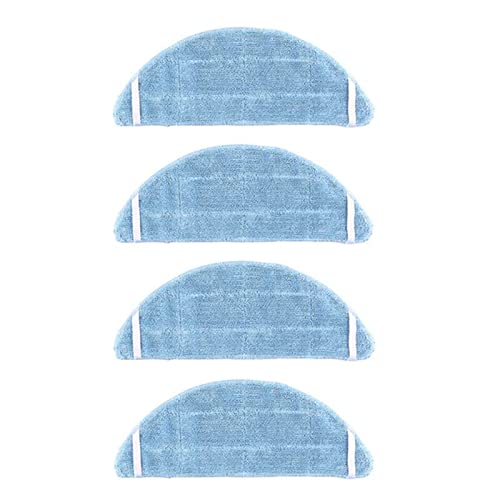 LINGFE Cleaner de vacío Trapos de Tela de trapeador compatibles for Lefant T700 M500 M571 for reemplazo de Accesorios de Piezas de aspiradora robótica. Joyous (Color : 4pcs Mop Cloth)