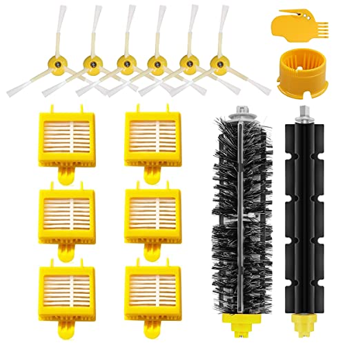 16 Piezas de Repuesto para irobot Roomba 700 Series Filtro Cepillos Laterales Cepillo de Cerdas 780 760 770 772 774 776 780 782 790 Aspiradora