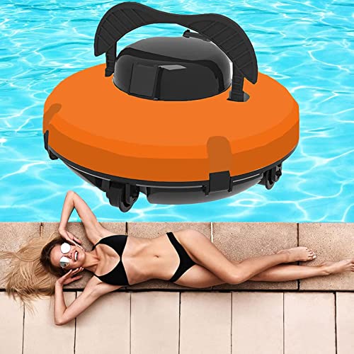 PARCJ Robot De Limpieza De Piscinas para Escalar Paredes Aspirador De Piscinas Completamente Automático, Ideal para Superficies De Piscinas De hasta 860 Pies Cuadrados