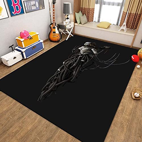 Robot 3D Visual Carpet, Alfombra De La Sala De Estar, Alfombra del Dormitorio M3S4766 140X200Cm